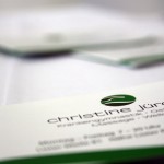 Logo auf Visitenkarte